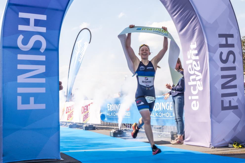 Eva Nestler gewinnt DHM Triathlon 2024